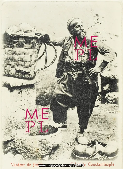 : Constantinople - Fruit Vendor : Constantinople - Fruit Vendor