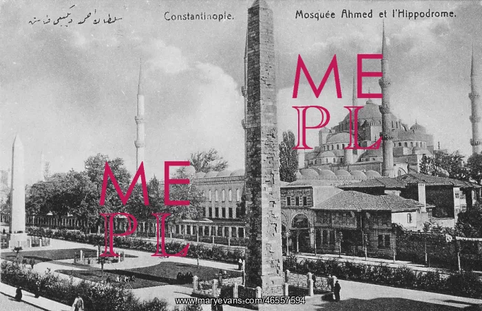 : Constantinople - Sultan Ahmet I Mosque : Constantinople - Sultan Ahmet I Mosque