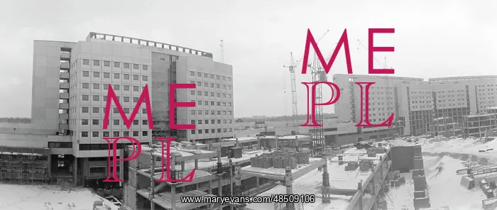 : Construction of All-Union cardiology centre, 1980 : Construction of All-Union cardiology centre, 1980