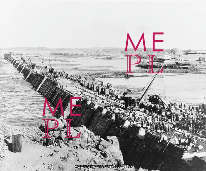 : Construction of the Aswan Dam : Construction of the Aswan Dam