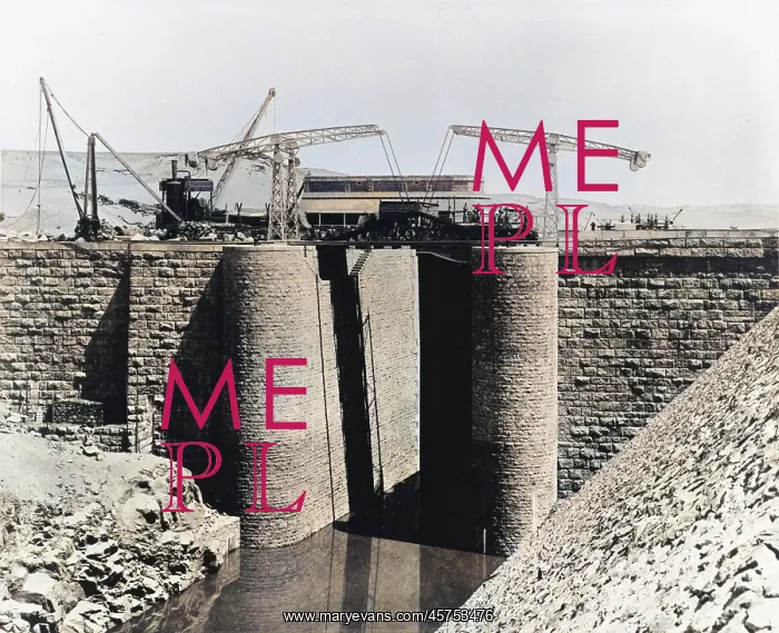 : Construction of the Aswan Dam : Construction of the Aswan Dam