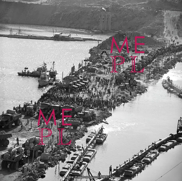 : Construction of Aswan Dam : Construction of Aswan Dam
