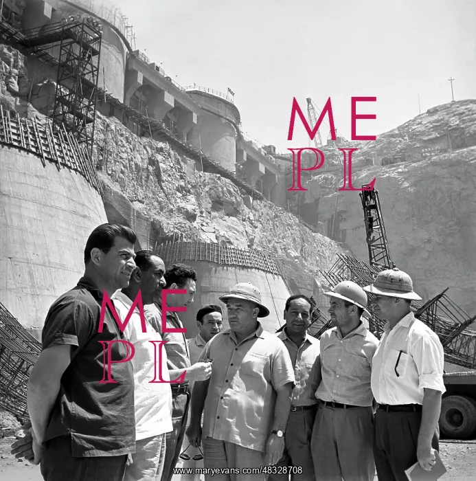 : Construction of Aswan Dam : Construction of Aswan Dam