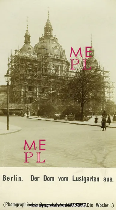  : Construction of the Berlin Cathedral, 1899