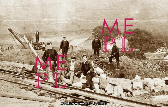 : Construction of Clough Bottom Reservoir, Rossendale : Construction of Clough Bottom Reservoir, Rossendale
