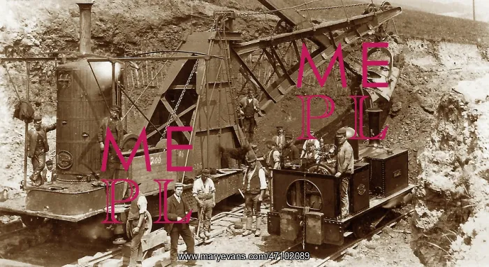 : Construction of Clough Bottom Reservoir, Rossendale : Construction of Clough Bottom Reservoir, Rossendale