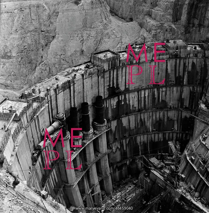 : Construction of dam at Chirkei HPP : Construction of dam at Chirkei HPP