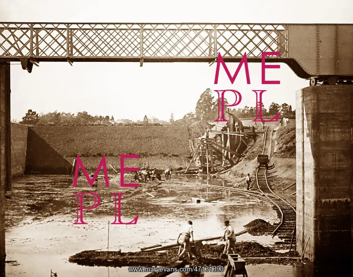  : Construction of Diglis canal basin, Worcester