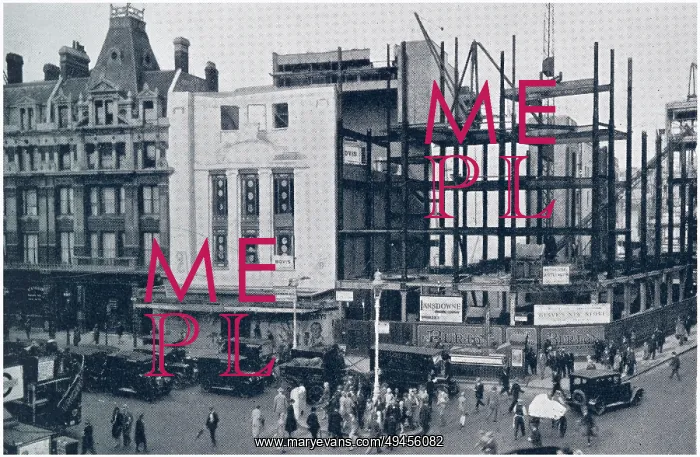 : Construction of the Dominion Theatre 1929 : Construction of the Dominion Theatre 1929