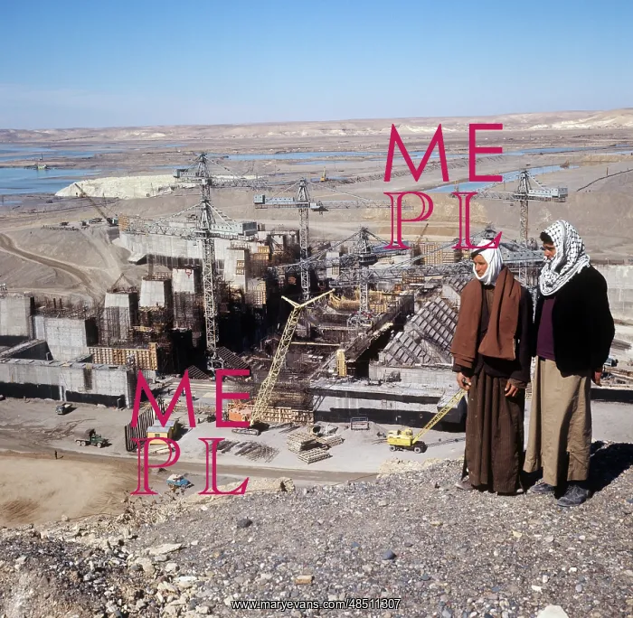  : Construction of Euphrates hydro-engineering system, 1972