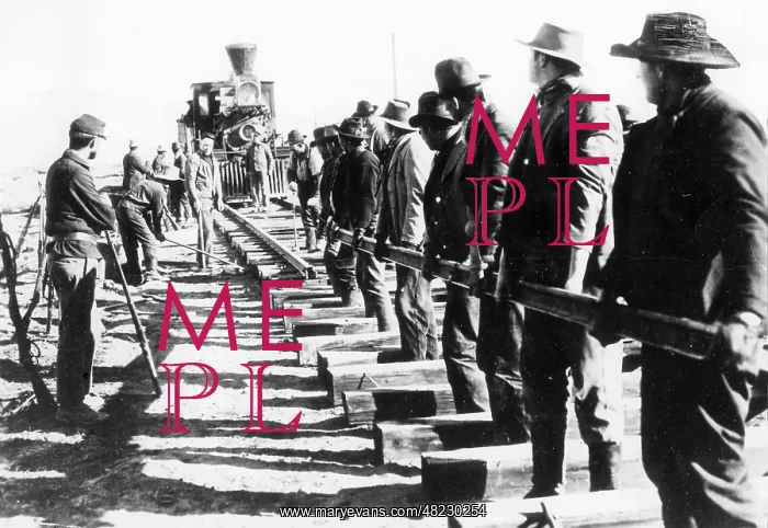 : Construction of the first transcontinental railroad in the : Construction of the first transcontinental railroad in the