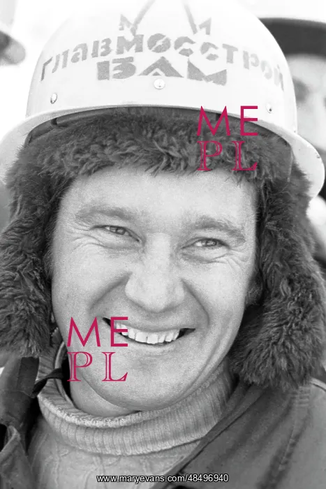  : Construction foreman Anatoly Gusev, 1977