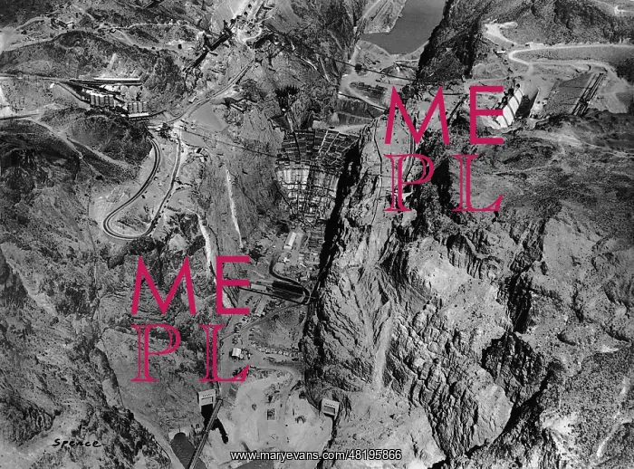 : Construction of the Hoover Dam, 1934 : Construction of the Hoover Dam, 1934