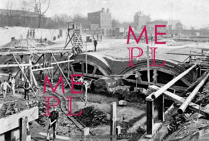  : Construction of London Underground early 1900s
