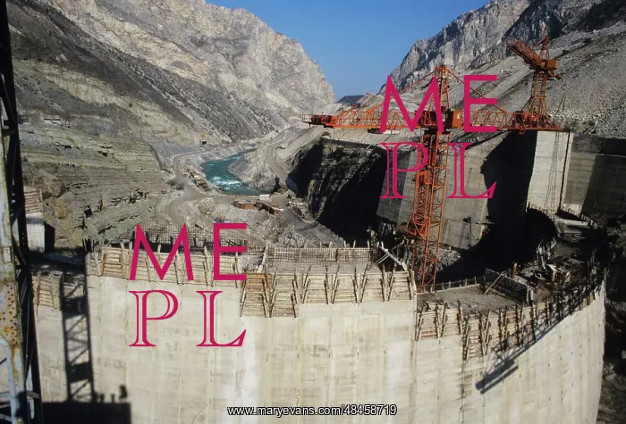 : Construction of Miatlin hydroelectric power station : Construction of Miatlin hydroelectric power station