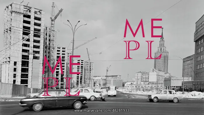 : Construction of Moscow, 1983 : Construction of Moscow, 1983