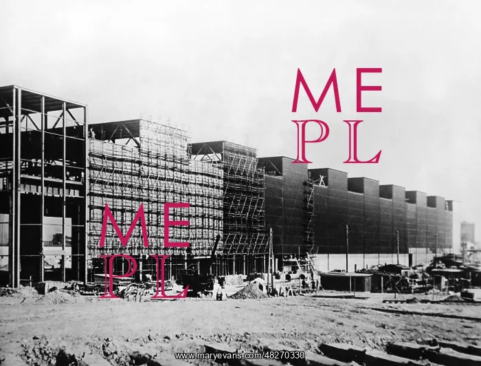 : Construction of new factory buildings for the : Construction of new factory buildings for the