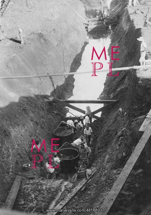 : The construction of the Panama Canal, 1904 : The construction of the Panama Canal, 1904