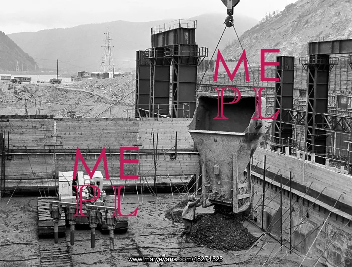 : Construction of Sayano-Shushenskaya hydroelectric : Construction of Sayano-Shushenskaya hydroelectric