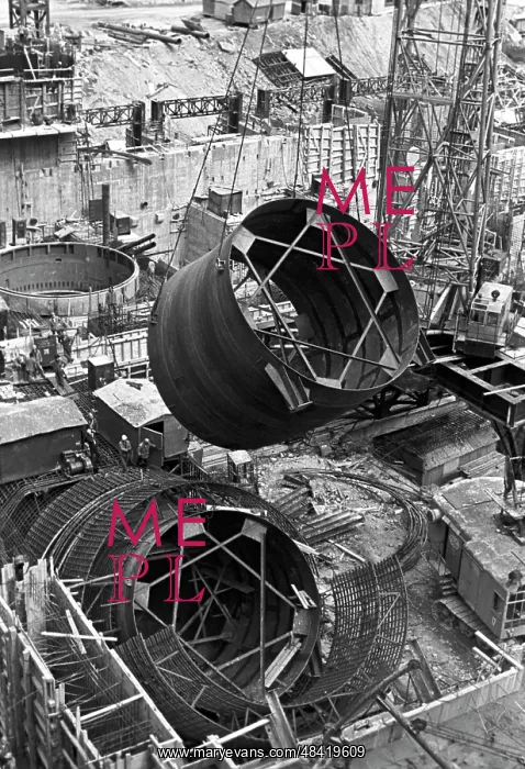 : Construction of Sayano-Shushenskaya hydroelectric : Construction of Sayano-Shushenskaya hydroelectric