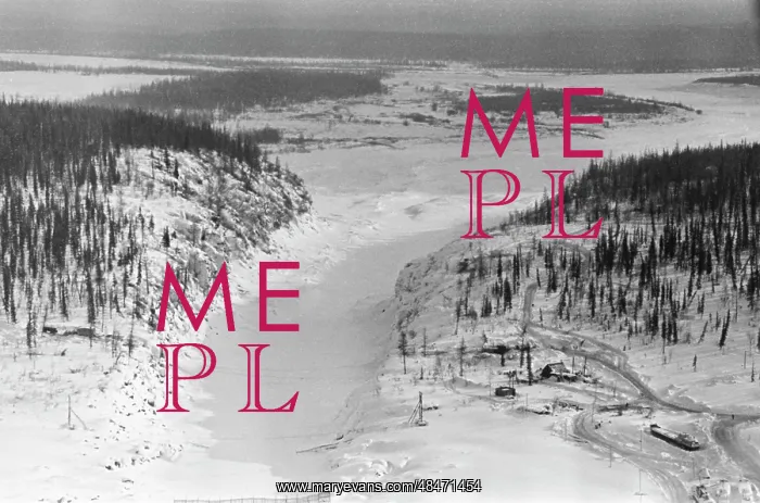 : Construction site of future hydroelectric power station : Construction site of future hydroelectric power station