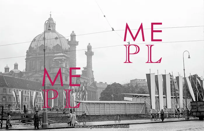  : Construction site of Historical Museum of City of Vienna