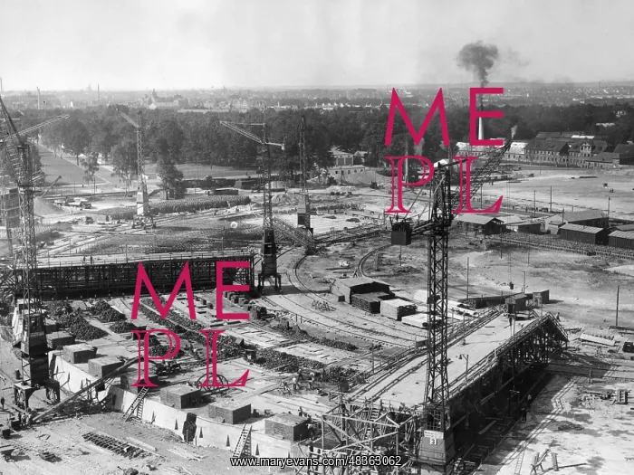: Construction site of the Kongresshalle - Congress : Construction site of the Kongresshalle - Congress