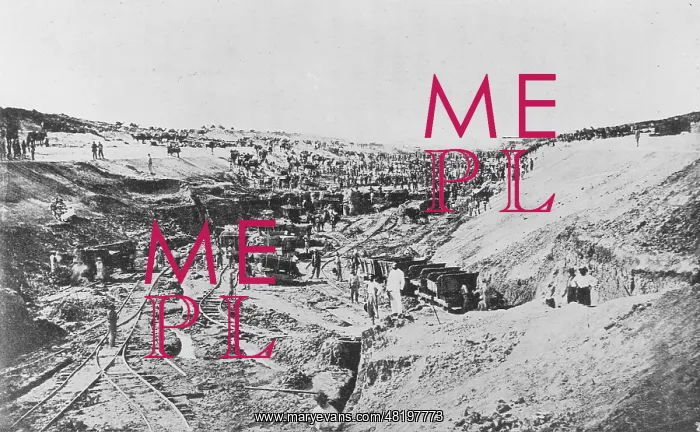 : Construction of the Suez Canal : Construction of the Suez Canal