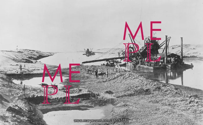 : Construction of the Suez Canal : Construction of the Suez Canal