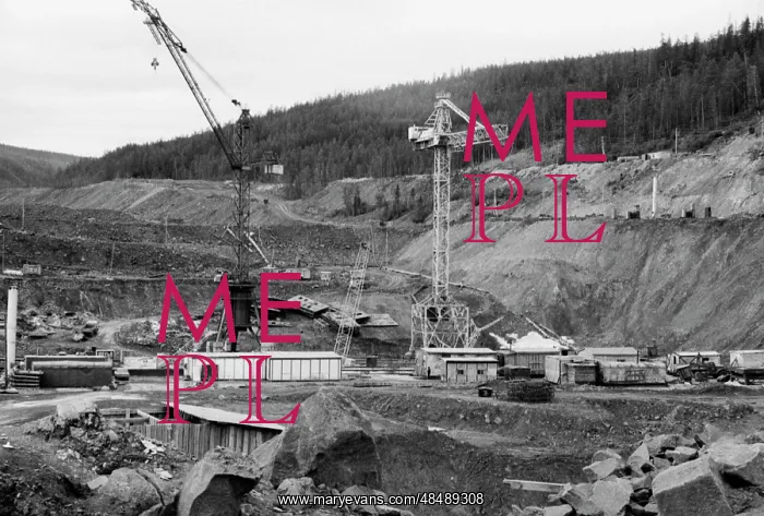 : Construction of Vilyuiskaya GES-3 : Construction of Vilyuiskaya GES-3