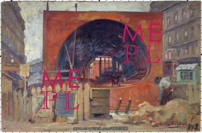 : Construction work on the French Metro : Construction work on the French Metro