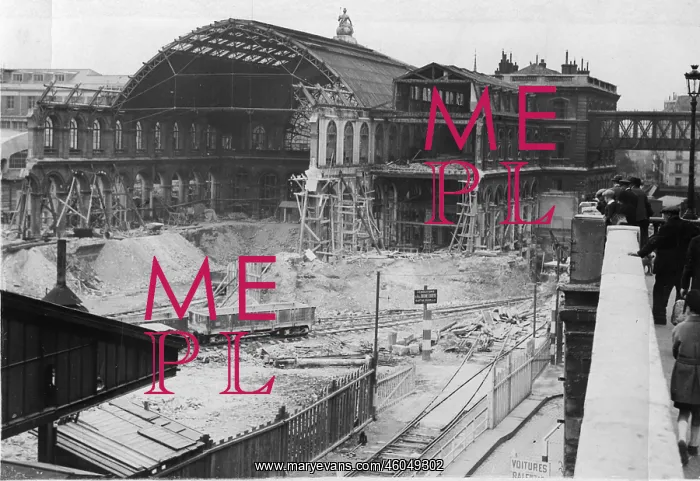: Construction work at the Gare de l?Est : Construction work at the Gare de l?Est