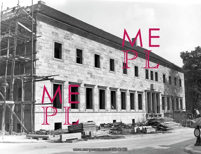 : Construction of the Yugoslav Embassy in Berlin, ca.1939 : Construction of the Yugoslav Embassy in Berlin, ca.1939