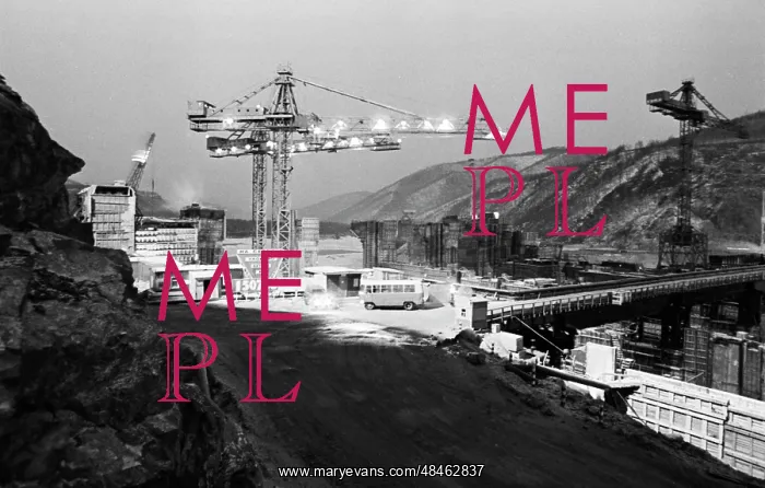 : Construction of Zeya Hydroelectric Power Station : Construction of Zeya Hydroelectric Power Station
