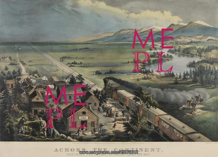 : ACROSS THE CONTINENT. WESTWARD THE COURSE : ACROSS THE CONTINENT. WESTWARD THE COURSE