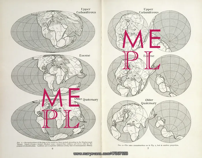 : Continental drift maps : Continental drift maps