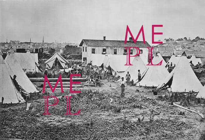 : Contraband Camp, in Union occupied Richmond : Contraband Camp, in Union occupied Richmond