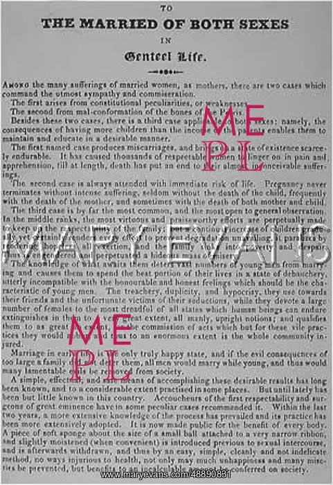 : CONTRACEPTION / F. PLACE : CONTRACEPTION / F. PLACE