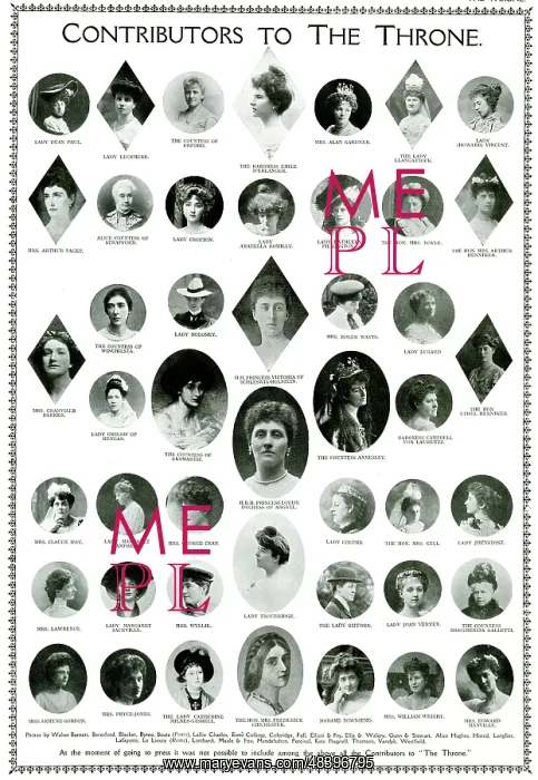  : Contributors to The Throne magazine