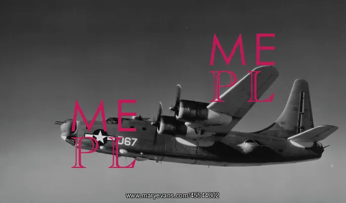 : Convair PB4Y-2 -'D67 flying, under (side view) : Convair PB4Y-2 -'D67 flying, under (side view)