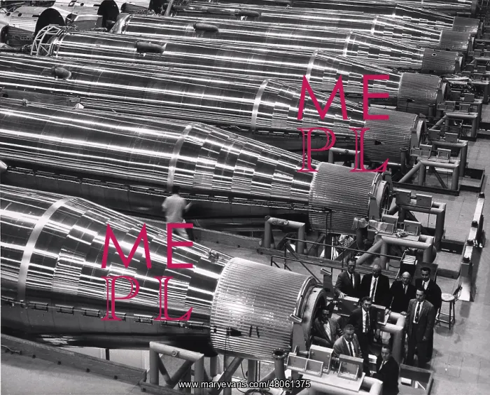 : The Convair production line for Atlas ICBMs : The Convair production line for Atlas ICBMs