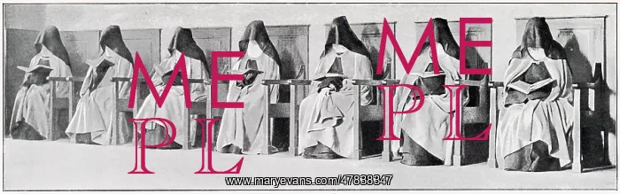 : Convent From Within - Carmelite 1904 : Convent From Within - Carmelite 1904