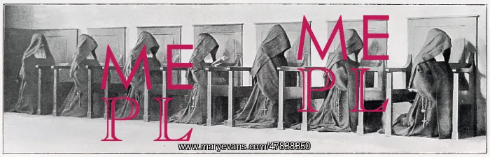 : Convent From Within - Carmelite 1904 : Convent From Within - Carmelite 1904