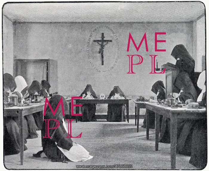 : Convent From Within - Carmelite 1904 : Convent From Within - Carmelite 1904