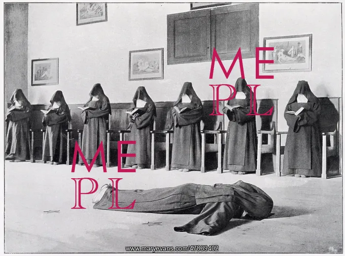 : Convent From Within - Carmelite 1904 : Convent From Within - Carmelite 1904
