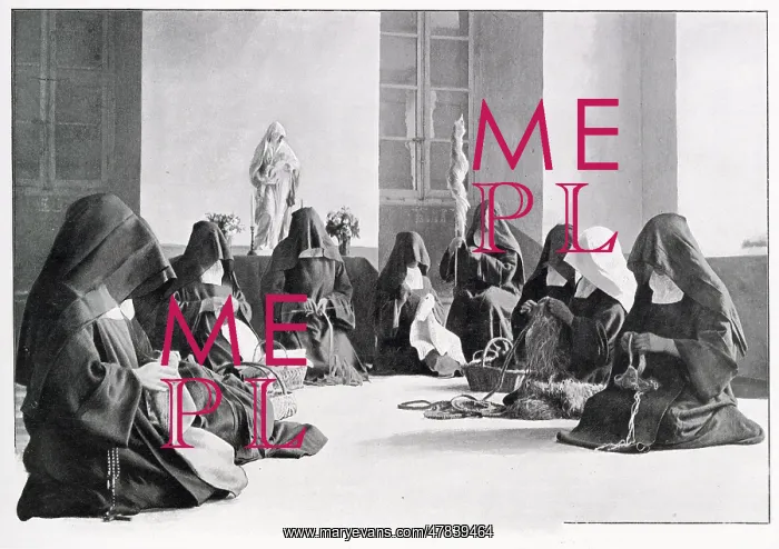 : Convent From Within - Carmelite 1904 : Convent From Within - Carmelite 1904