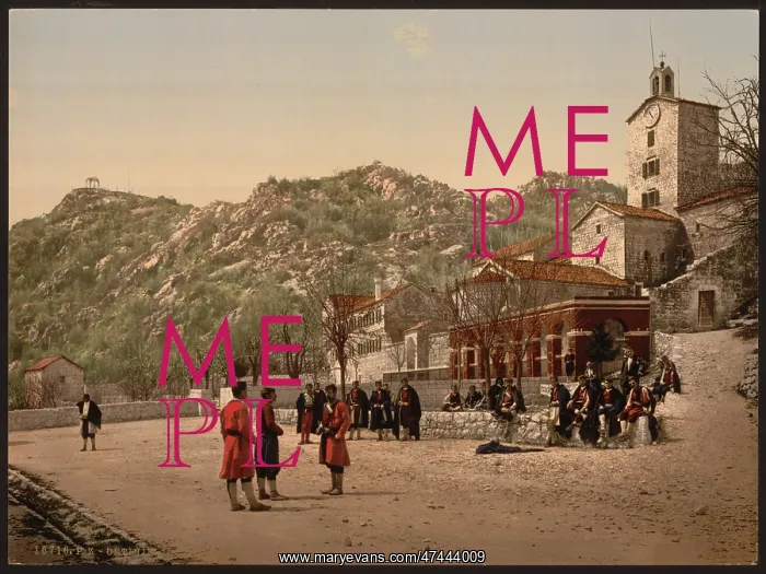 : The convent, Cetinje, Montenegro : The convent, Cetinje, Montenegro