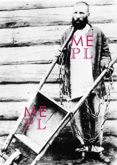 : Convict in Siberia, 1890 : Convict in Siberia, 1890