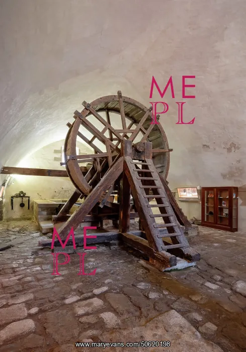 : Convicts well, Mont-Louis Citadel, Pyrenees-Orientales : Convicts well, Mont-Louis Citadel, Pyrenees-Orientales