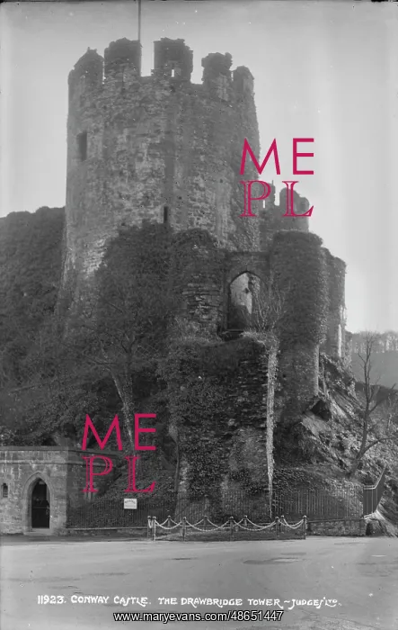 : Conway Castle: The Drawbridge Tower : Conway Castle: The Drawbridge Tower
